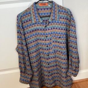Missoni Multicolored Shirt. Size XL